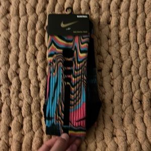Custom Nike digital print elite basketball socks